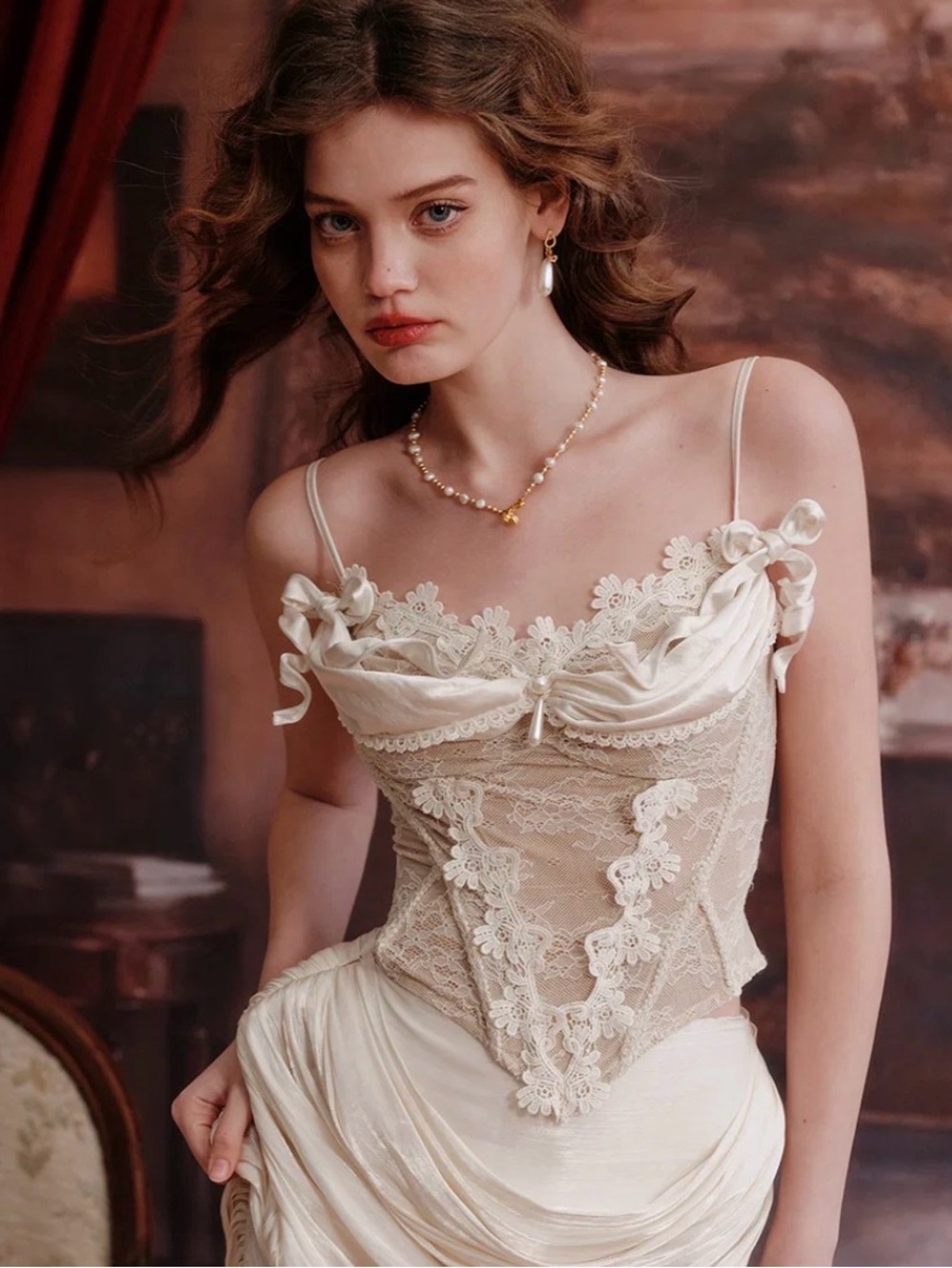 Lacemade Satin Bridal Corset (new) - Picture 3 of 4
